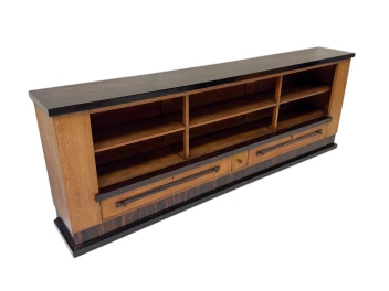 Art Deco Modernist Credenza or Bookcase by Hendrik Wouda for Pander, 1924